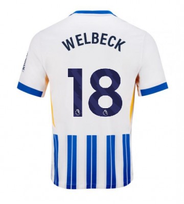 Brighton Danny Welbeck #18 Primera Equipación 2024-25 Manga Corta